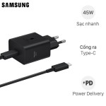 Củ sạc Samsung Type-C 45W kèm cáp C-C 5A 1.8M T4510