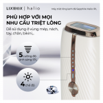 Máy Triệt Lông Lạnh Sapphire Halio InfinityGlow Advanced IPL Sapphire Cooling Hair Removal Device
