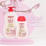 Tắm Gội Dịu Nhẹ 2 in 1 Sakura Pigeon 700m