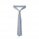 CAROLINE TIE - Checked Grey