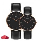 Daniel Wellington Classic Black Sheffield Couple 36mm/40mm