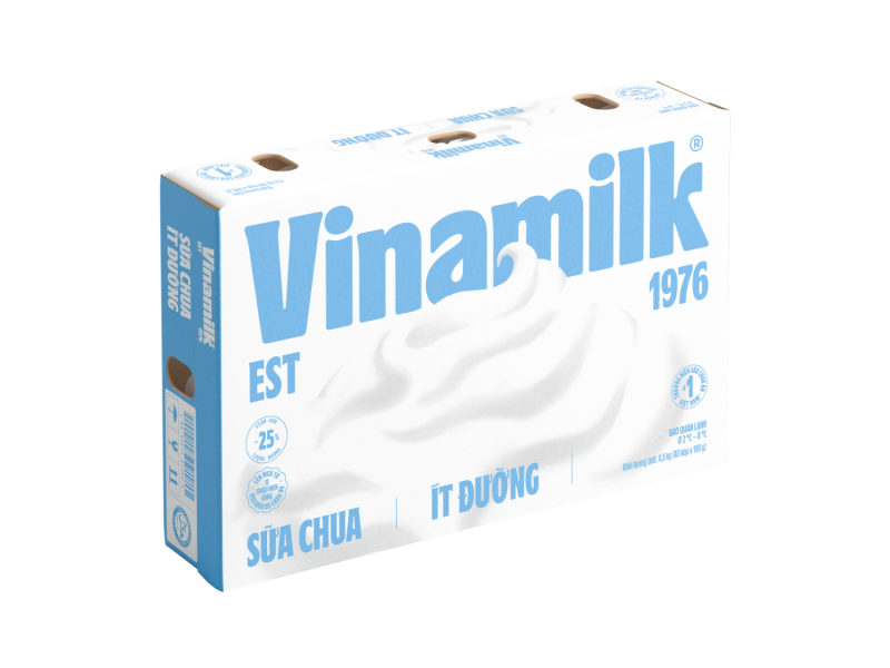 Sữa chua Vinamilk Ít Đường