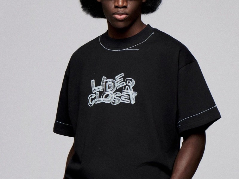 LIDER CLOSET PATHWAY TEE - Black