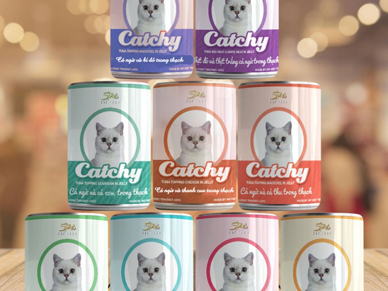 Pate Catchy ướt cho mèo