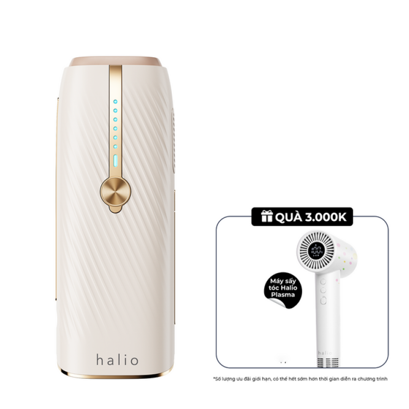 Máy Triệt Lông Lạnh Sapphire Halio InfinityGlow Advanced IPL Sapphire Cooling Hair Removal Device