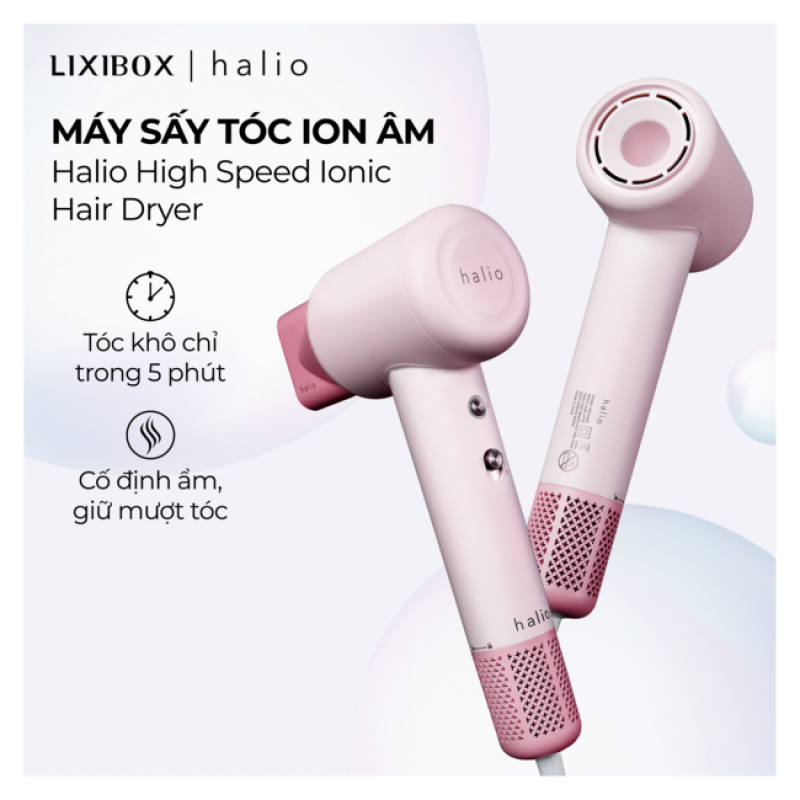 Máy Sấy Tóc Halio High Speed Ionic Hair Dryer