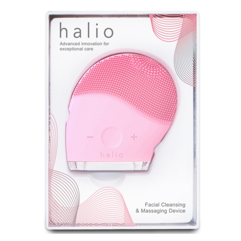 Halio Facial Cleansing & Massaging Device Baby Pink Limited Edition