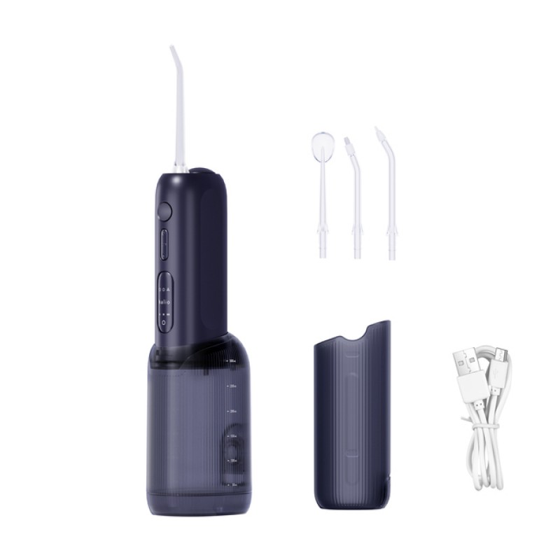 Máy Tăm Nước 2 Bình Thay Thế Halio UltraClean Express Hydro Floss Phiên Bản Nâng Cấp Dành Cho Răng Niềng - Ocean Blue