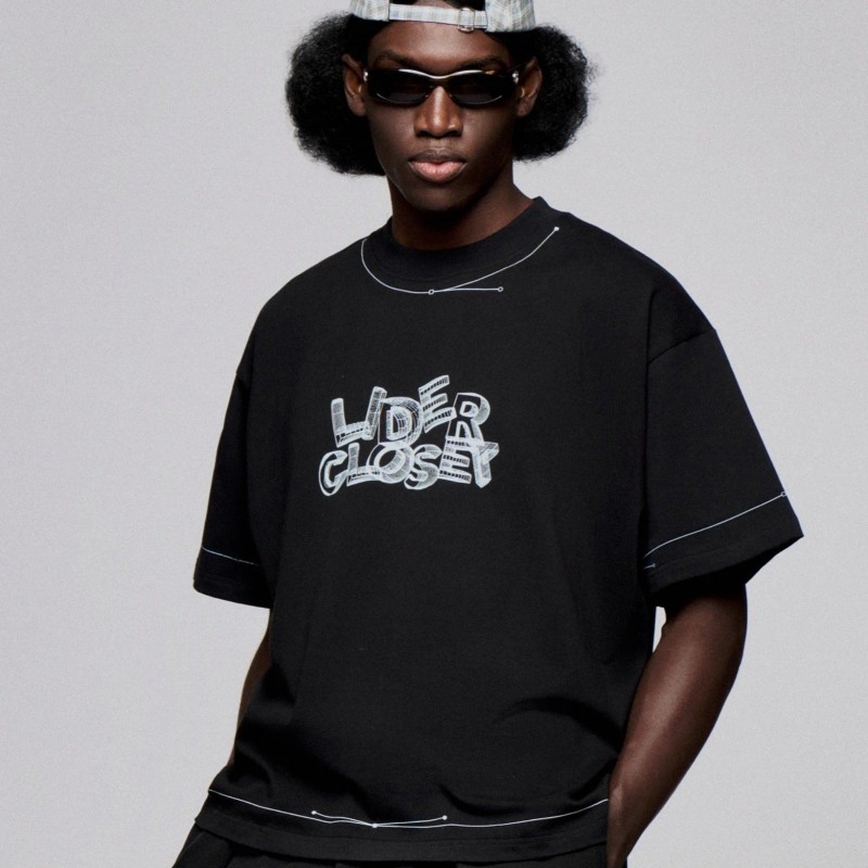 LIDER CLOSET PATHWAY TEE - Black