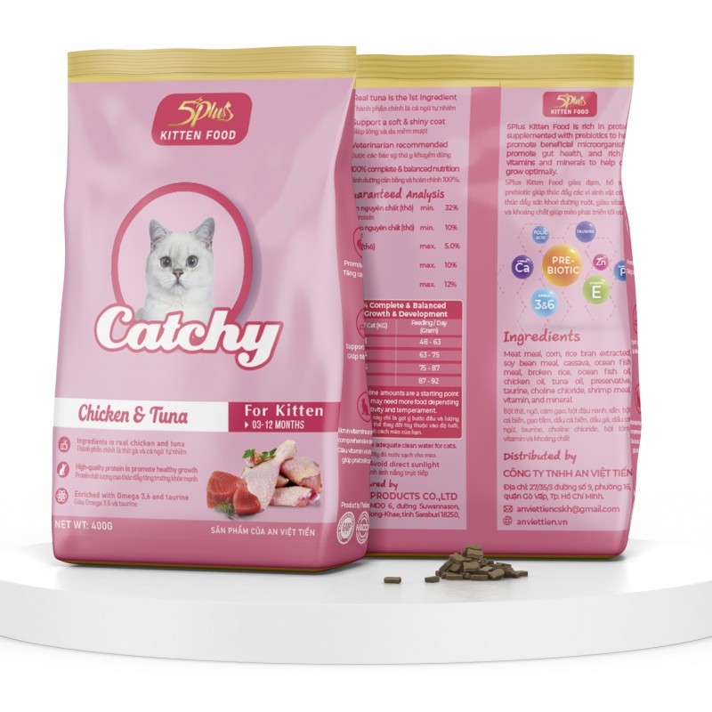 THỨC ĂN CHO MÈO CON CATCHY
